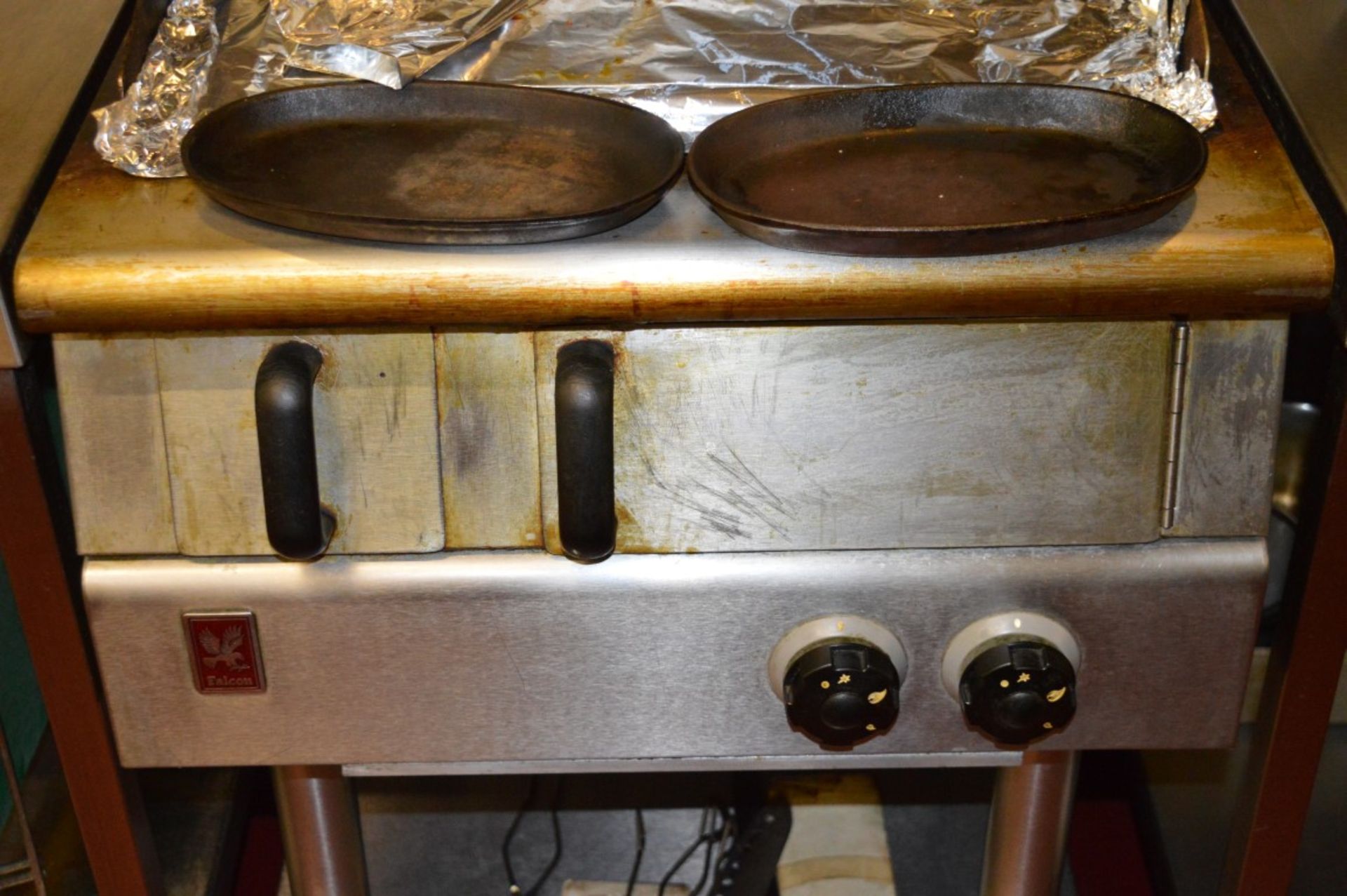 1 x Falcon Commercial Radiant Char Grill With Floor Stand - Gas 2 Burner - For Grilling Fish, Steaks - Image 3 of 5