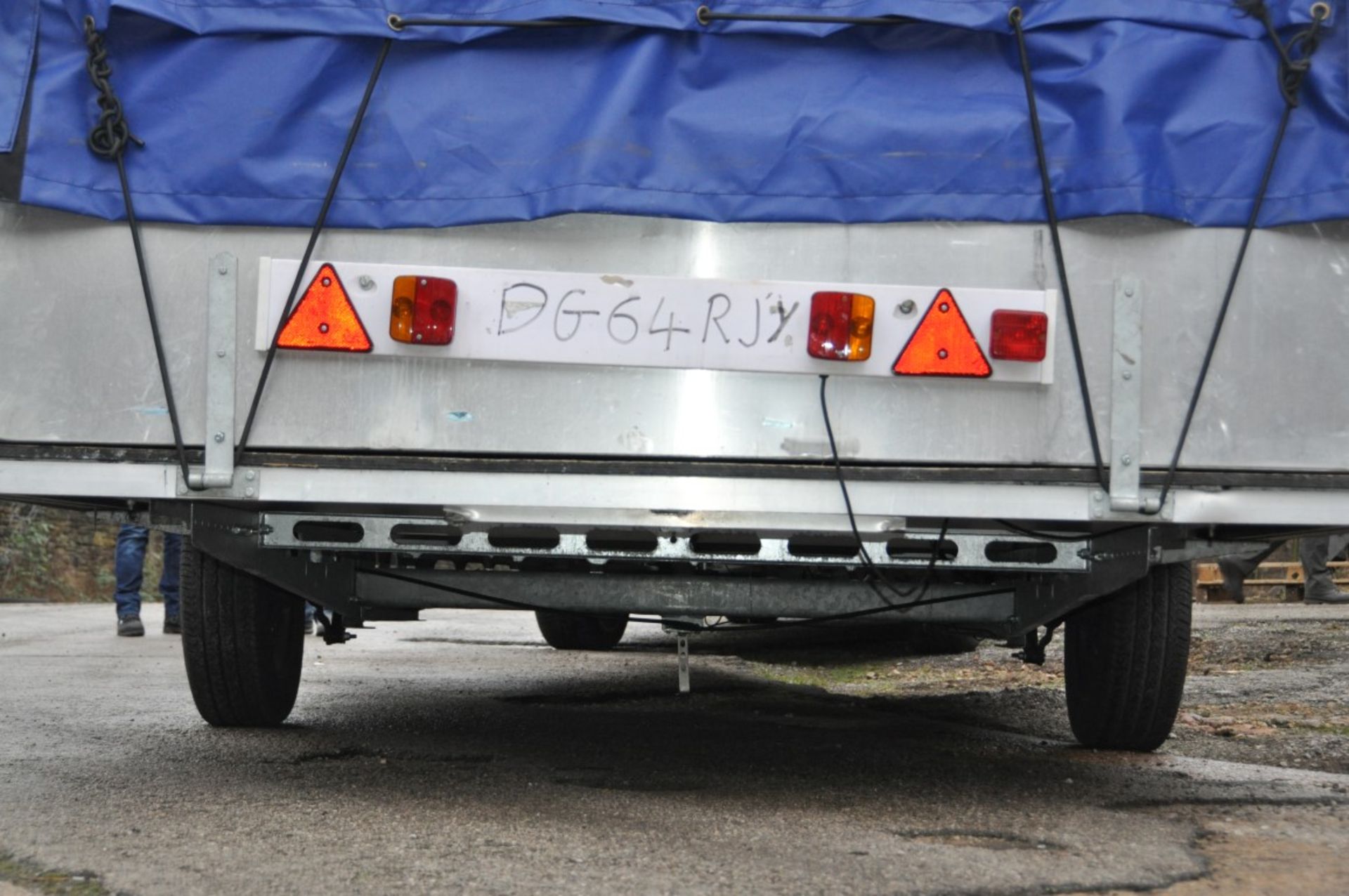 1 x Purpose Built Single Wheel Base Box Trailer - BPW Steel Chassis, Aluminium Body and Full Weather - Image 8 of 14