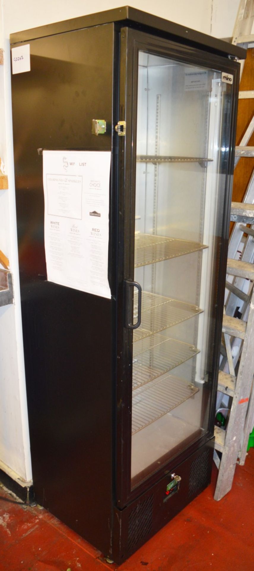 1 x Rhino Moscow SGD300 Upright Bottle Cooler With Internal Shelves - BEER FRIDGE - Ideal For - Image 4 of 5