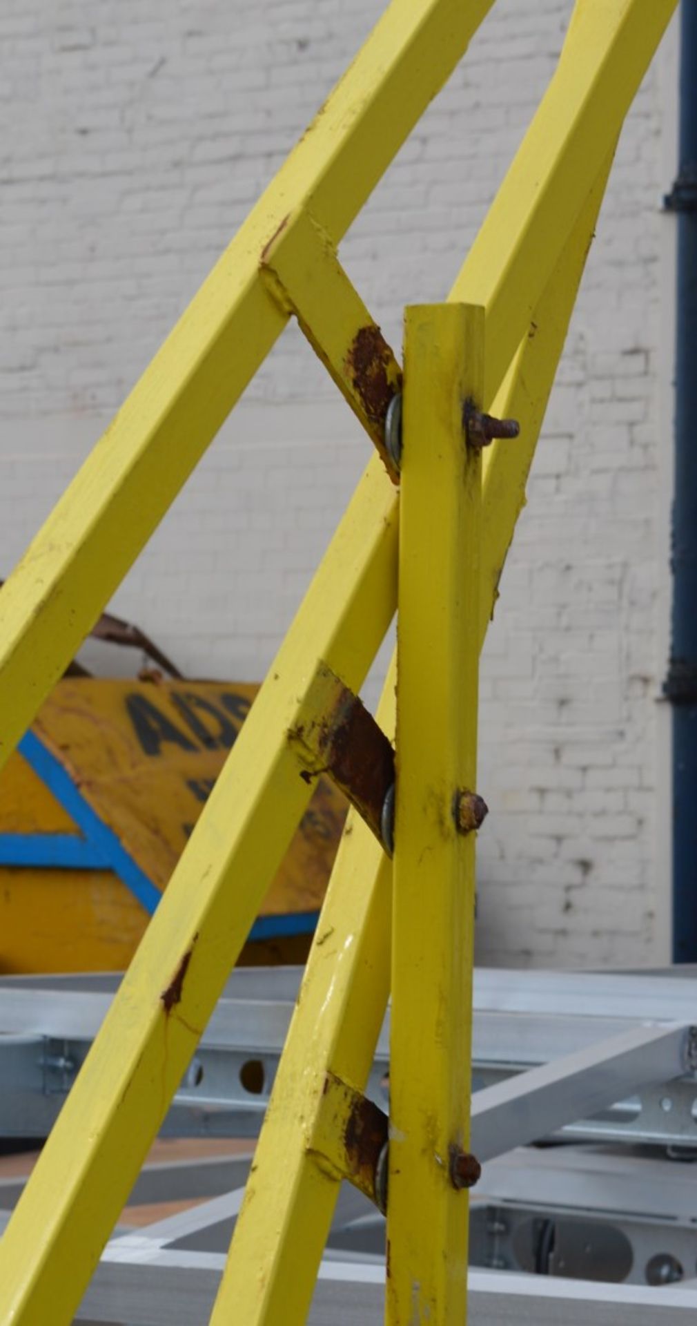 1 x Mezzanine Floor Pallet Gate - Must Have Item For Health & Safety - CL011 - Approx Width 180cms - Image 4 of 4