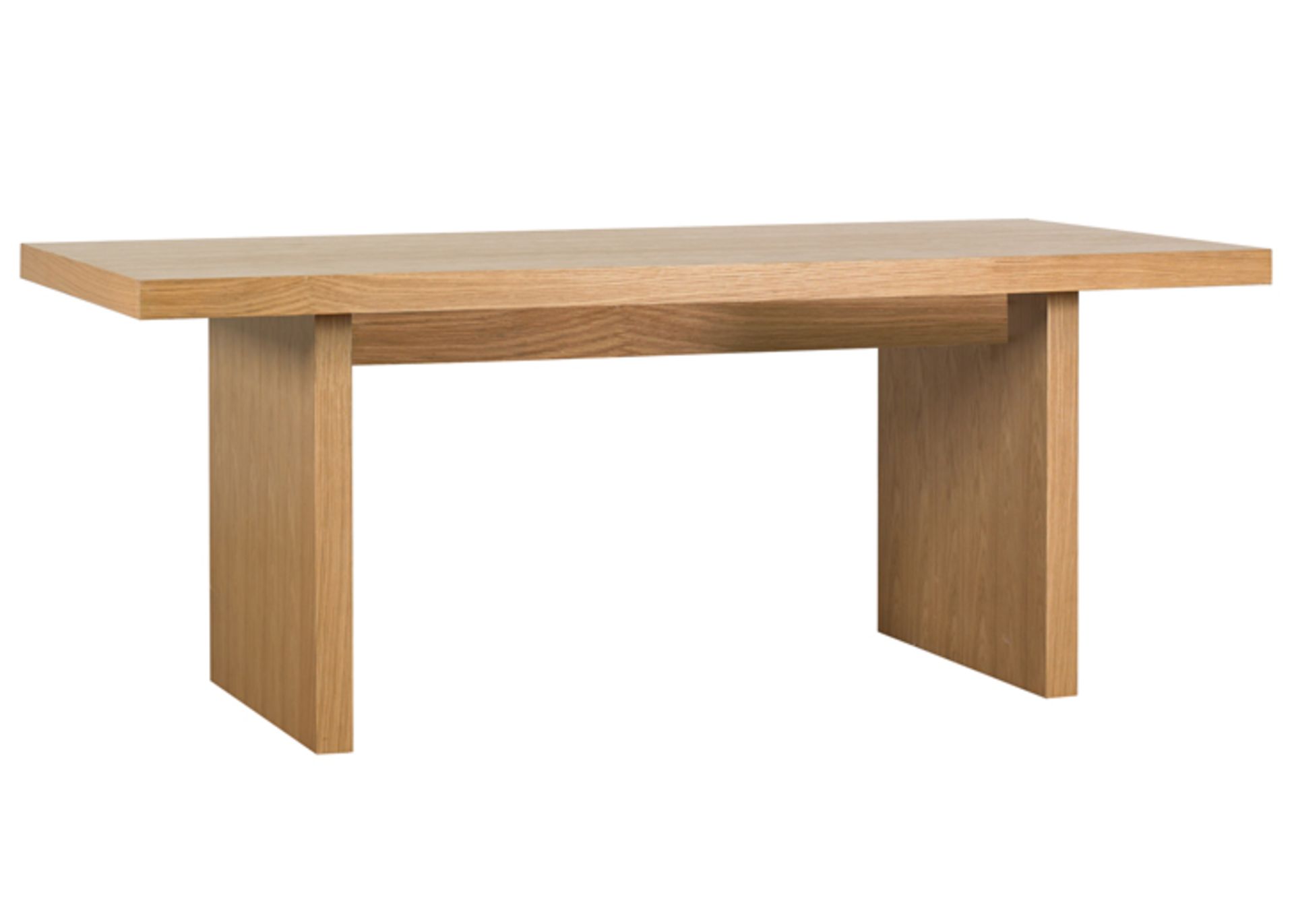 1 x Mark Webster Scandia Extending Dining Table With Four Grey Fabric Seated Chairs - Finished in - Image 5 of 7