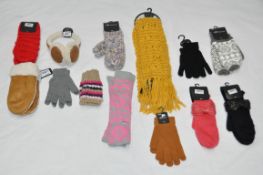 **WINTER WEAR** 100 x Items Of Assorted Women's / Girls WINTER Clothing & Accessories – Box2072 –