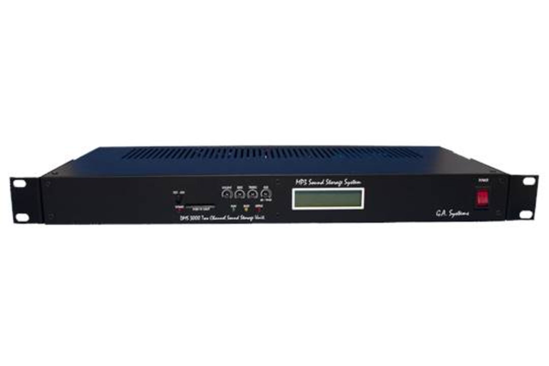 1 x DMS 3000 1U MP3 Sound Store Storage System With SD Card Slot - Golding Audio Ltd - Suited to