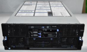 1 x IBM Systems X3850 M2 4U  Rackmount File Server - Features 4 x 2.4ghz Xeon MP Quad Core