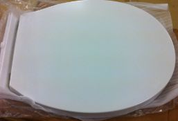 10 x Deluxe Soft Close White Toilet Seats - Brand New Boxed Stock - CL034 - Ideal For Resale - Vogue