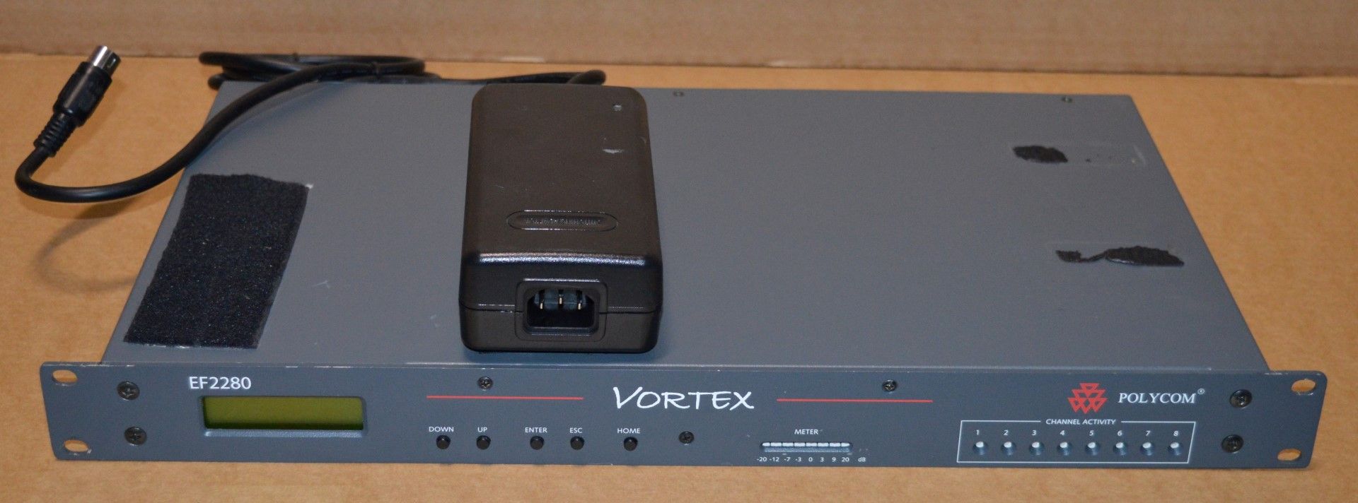 1 x Polycom Vortex Ef2280 Multi-channel Audio Matrix Mixer - With Power Supply - Acoustic Echo/Noise