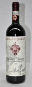 1 x Castello Di Querceto Chianti Classico Red Wine - Italian Wine - Year 2011 - Bottle Size 75cl -