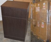 Pallet Lot TEN (10) Venizia BTW Toilet Pan Units in Wenge With Concealed Cisterns - 500mm Width -