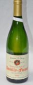 4 x Domaine Cedrick Bardin Pouilly-Fume, Loire, France - White Wines - Year 2010 - 75cl - Volume