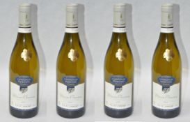 4 x Domaine Gueugnon Remond Macon Charnay 2012 White Wine - 75cl Bottle - Volume 13% - Ref W894/