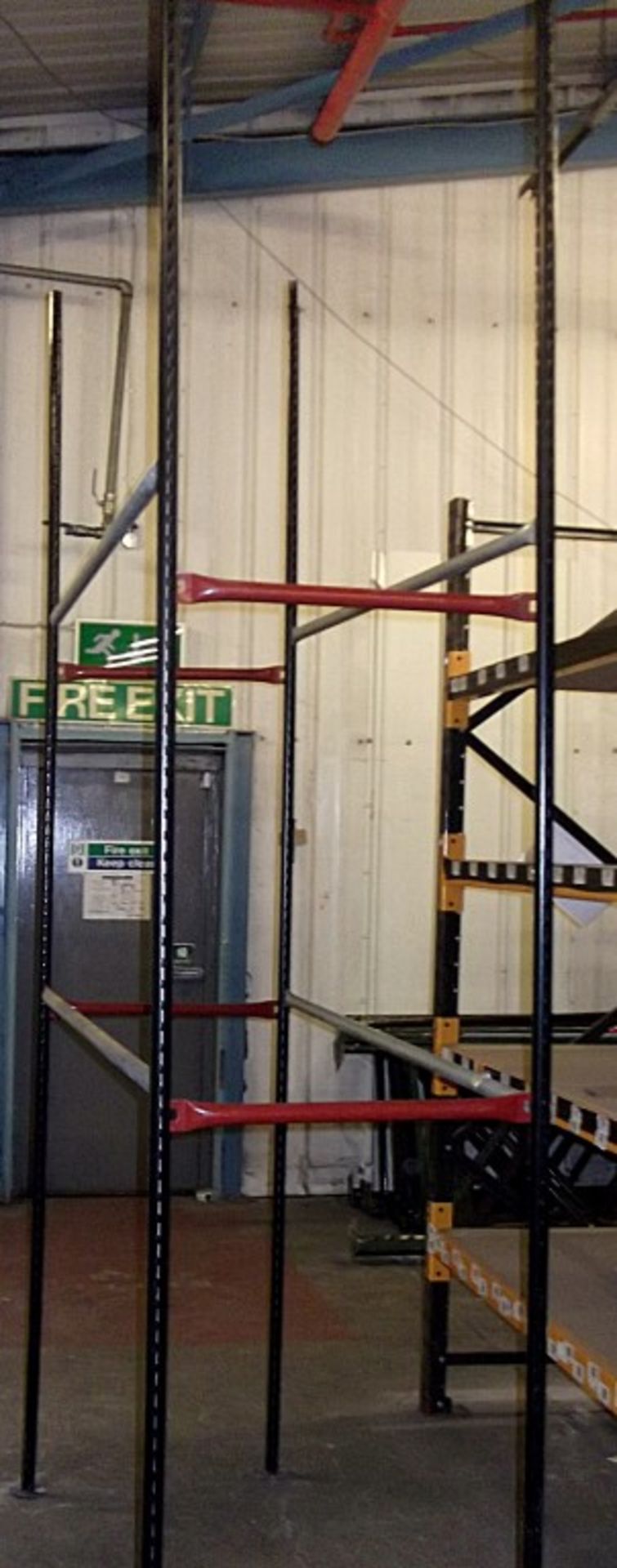 2 x Bays Of Hanging Garment Railing / Dress Racking - 10ft Tall - Pre-used In Good Condition, With - Image 2 of 7