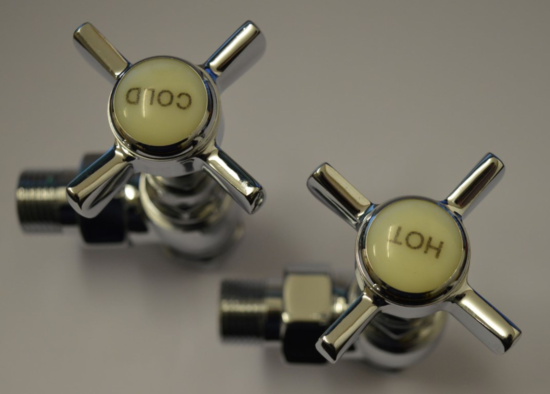 10 x Vogue Bathrooms Pairs of Classical Chrome Radiator Valves - Product Code: VKRADC1 - Brand New - Image 5 of 10