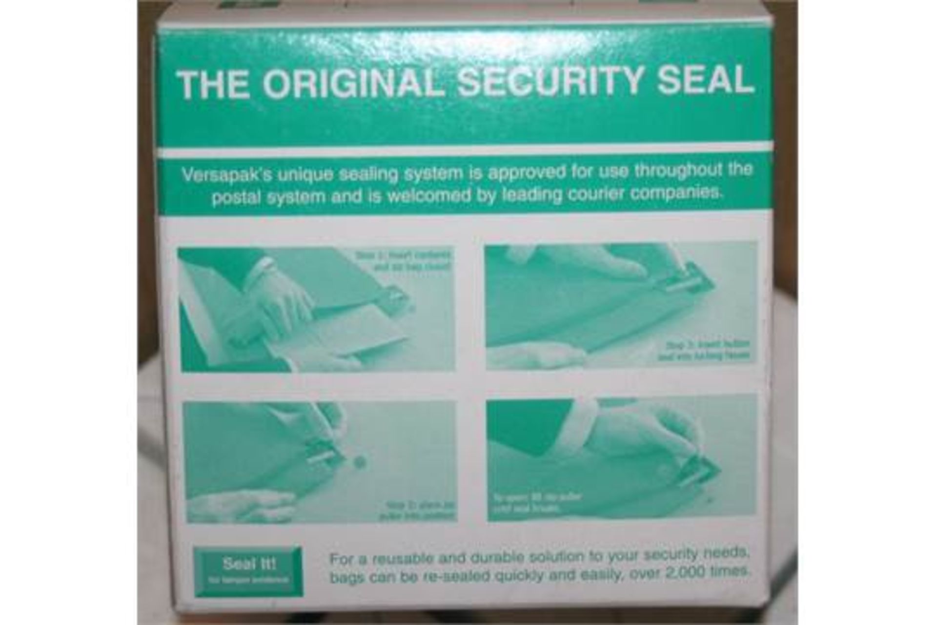 5,000 x Versapak Security Seals - As Used Throughout The Postal System and Welcomed by Leading - Image 3 of 3