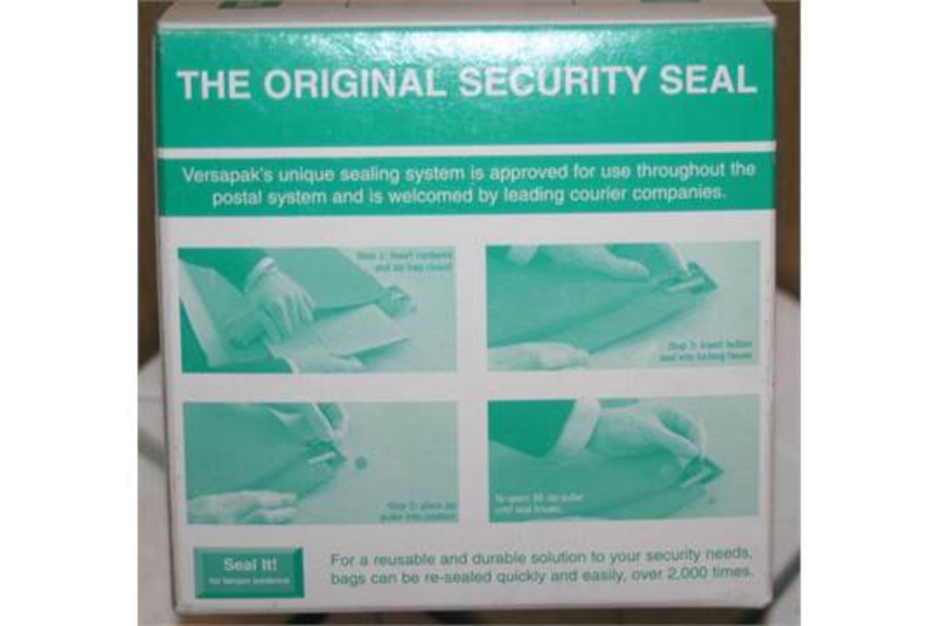 5,000 x Versapak Security Seals - As Used Throughout The Postal System and Welcomed by Leading - Image 2 of 3