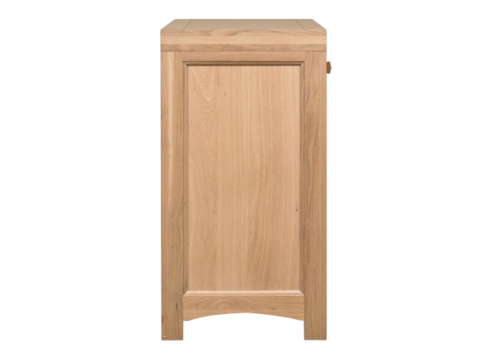 1 x Mark Webster Buckingham Small Sideboad - Two Door/Two Drawer - White Wash Oak With a Timeless - Image 4 of 4