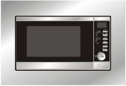 1 x Premium ST UMW201SS 20 Litre Built In Microwave with Kit Stainless Steel – New & Boxed – CL053 –