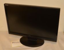 1 x Edge10 LCD 22 Inch M220 Flatscreen Monitor - Working Order - With Power Cable - Ref PSC20 -