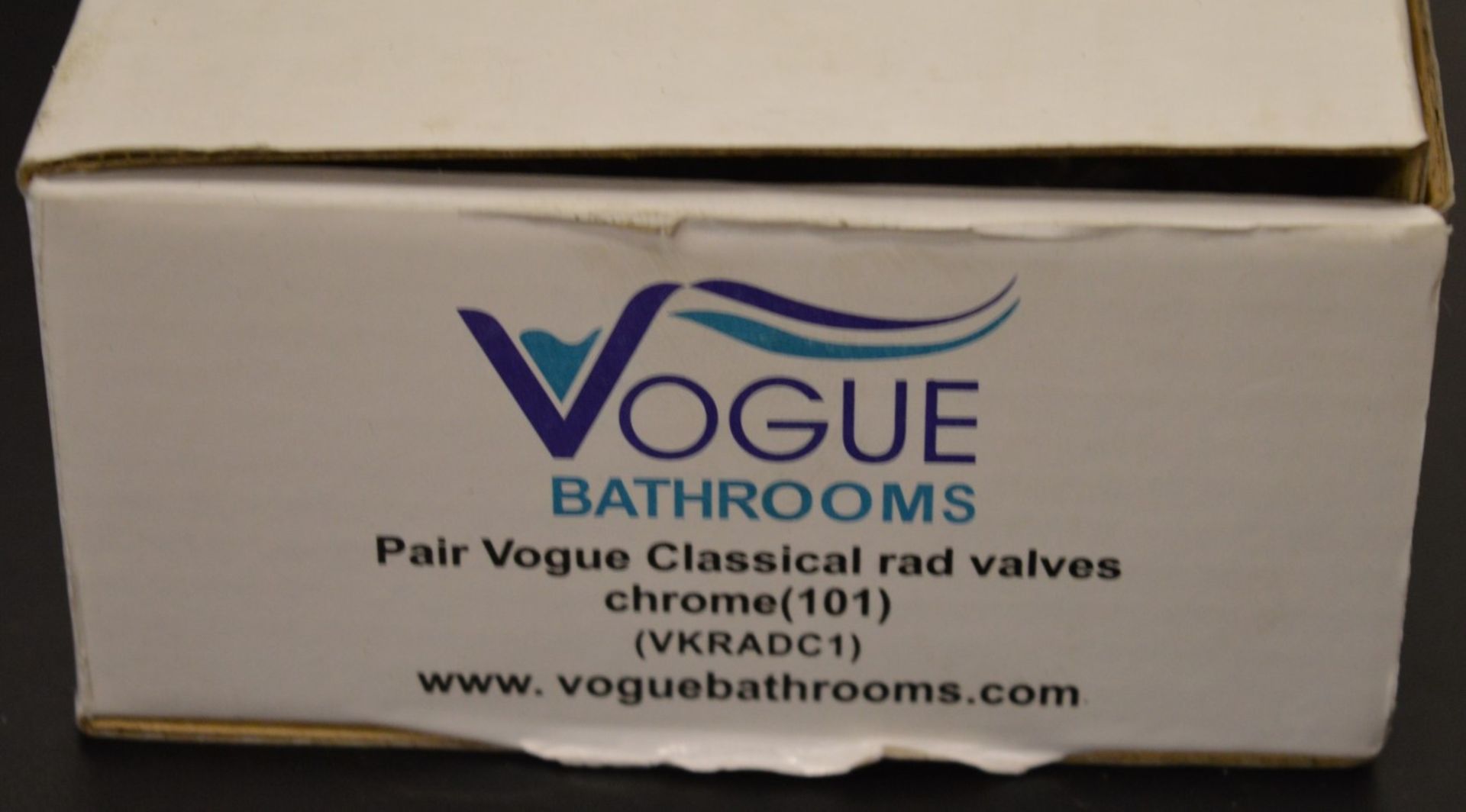 10 x Vogue Bathrooms Pairs of Classical Chrome Radiator Valves - Product Code: VKRADC1 - Brand New - Image 7 of 10