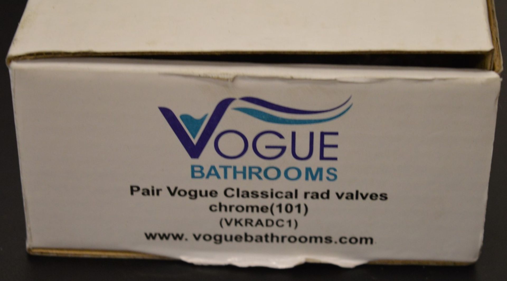 10 x Vogue Bathrooms Pairs of Classical Chrome Radiator Valves - Product Code: VKRADC1 - Brand New - Image 3 of 10