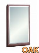 1 x Vogue ARC Bathroom Wall Mirror - PLEASE NOTE THIS UNIT IS FINISHED IN OAK - Series 1 350x600mm -