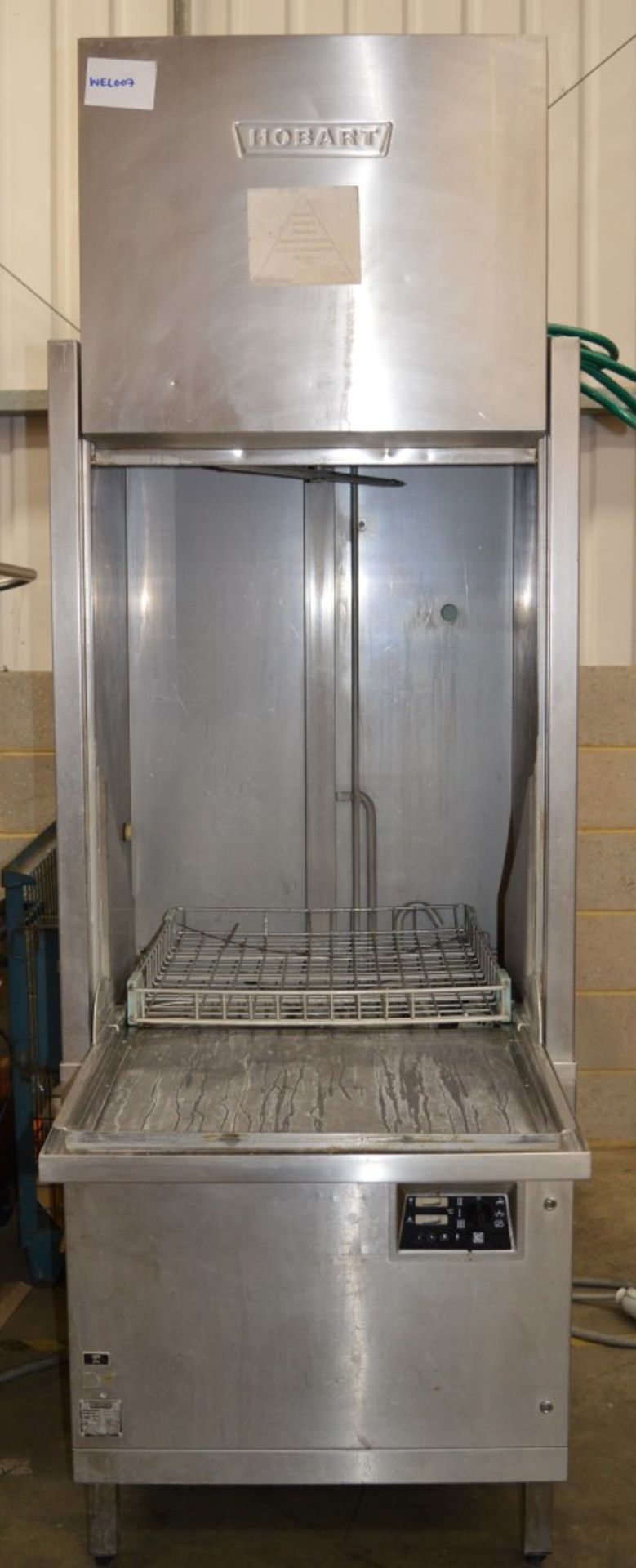 1 x Hobart UX30B Passthrough Dish Washer - Stainless Steel Commercial Catering Equipment - CL057 - - Image 5 of 6