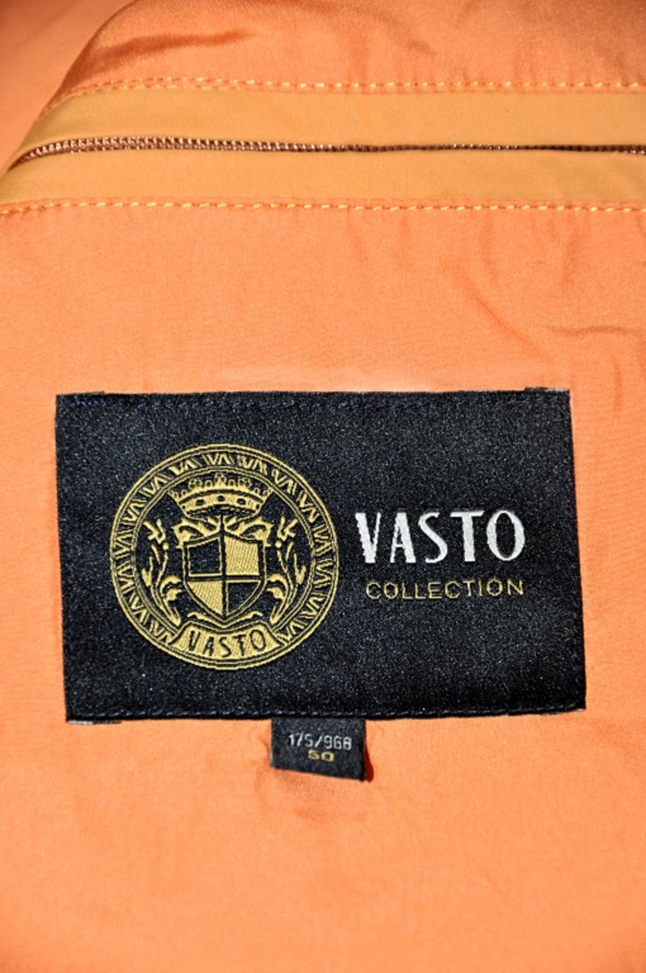 1 x Men's Hooded Seafaring Jacket By International Luxury Brand "Vasto" (SAZ7231/421) – Size: - Image 6 of 8