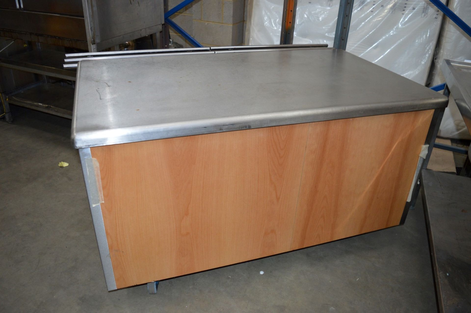 2 x Serving Counters - On Castors For Maneuverability - Ideal For Pub Carvery, Canteens, All You Can - Image 7 of 7