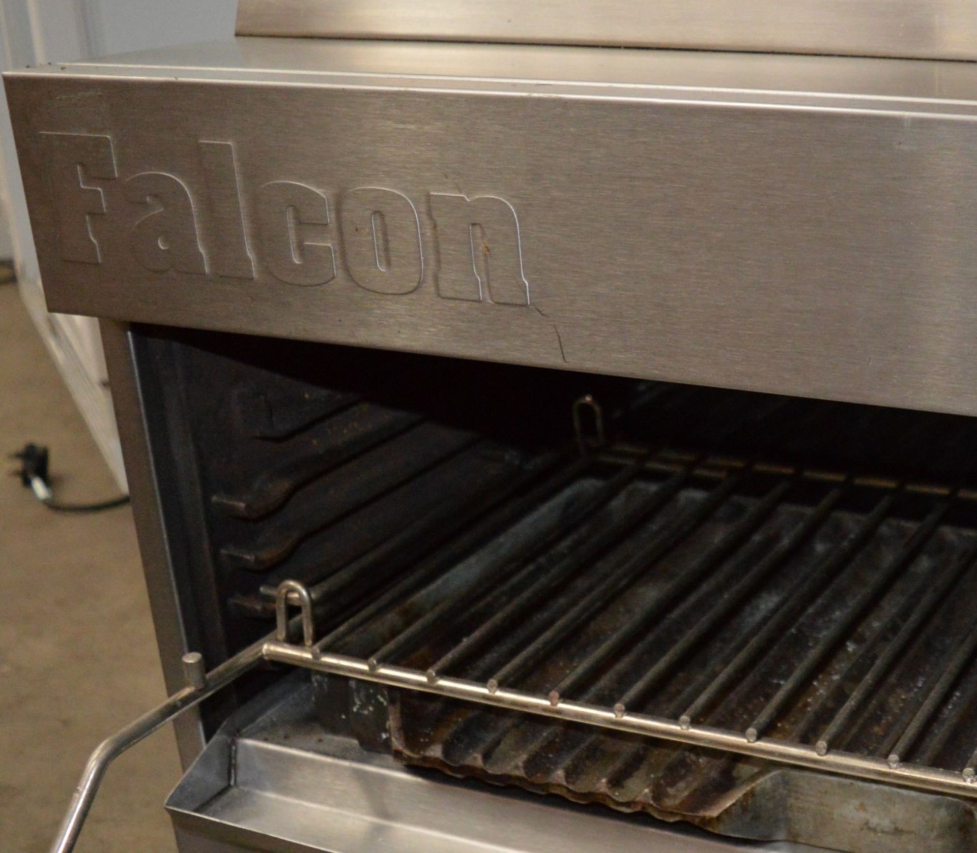 1 x Falcon Dominator Salamander Gas Grill - Commercial Stainless Steel Catering Equipment - - Image 4 of 7
