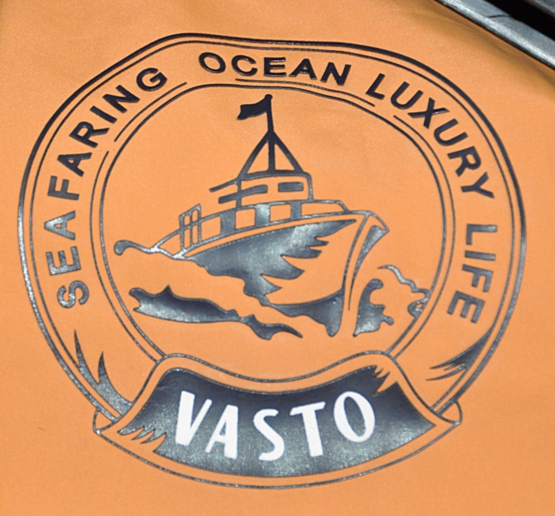 1 x Men's Hooded Seafaring Jacket By International Luxury Brand "Vasto" (SAZ7231/421) – Size: - Image 7 of 8