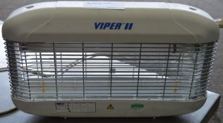 1 x Genus Viper II Electric Fly Killer - Deep Catchment Area High Voltage Grid - Worldwide Safety