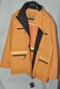 1 x Men's Hooded Seafaring Jacket By International Luxury Brand "Vasto" (SAZ7231/421) – Size: