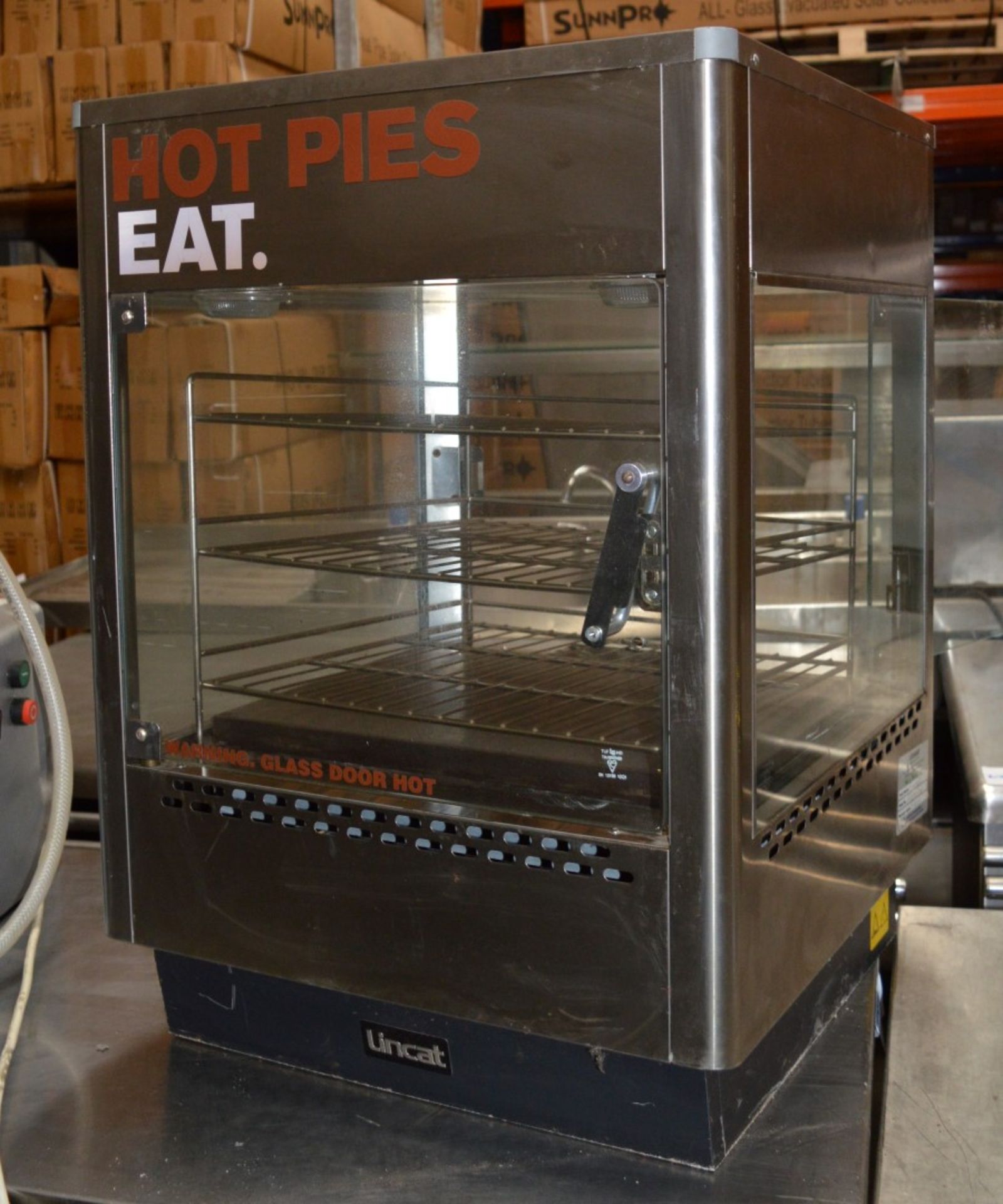 1 x Lincat Upright Heated Display Cabinet Suitable For Hot Pies or Pastries - Model UM50D - 240v - - Image 2 of 6
