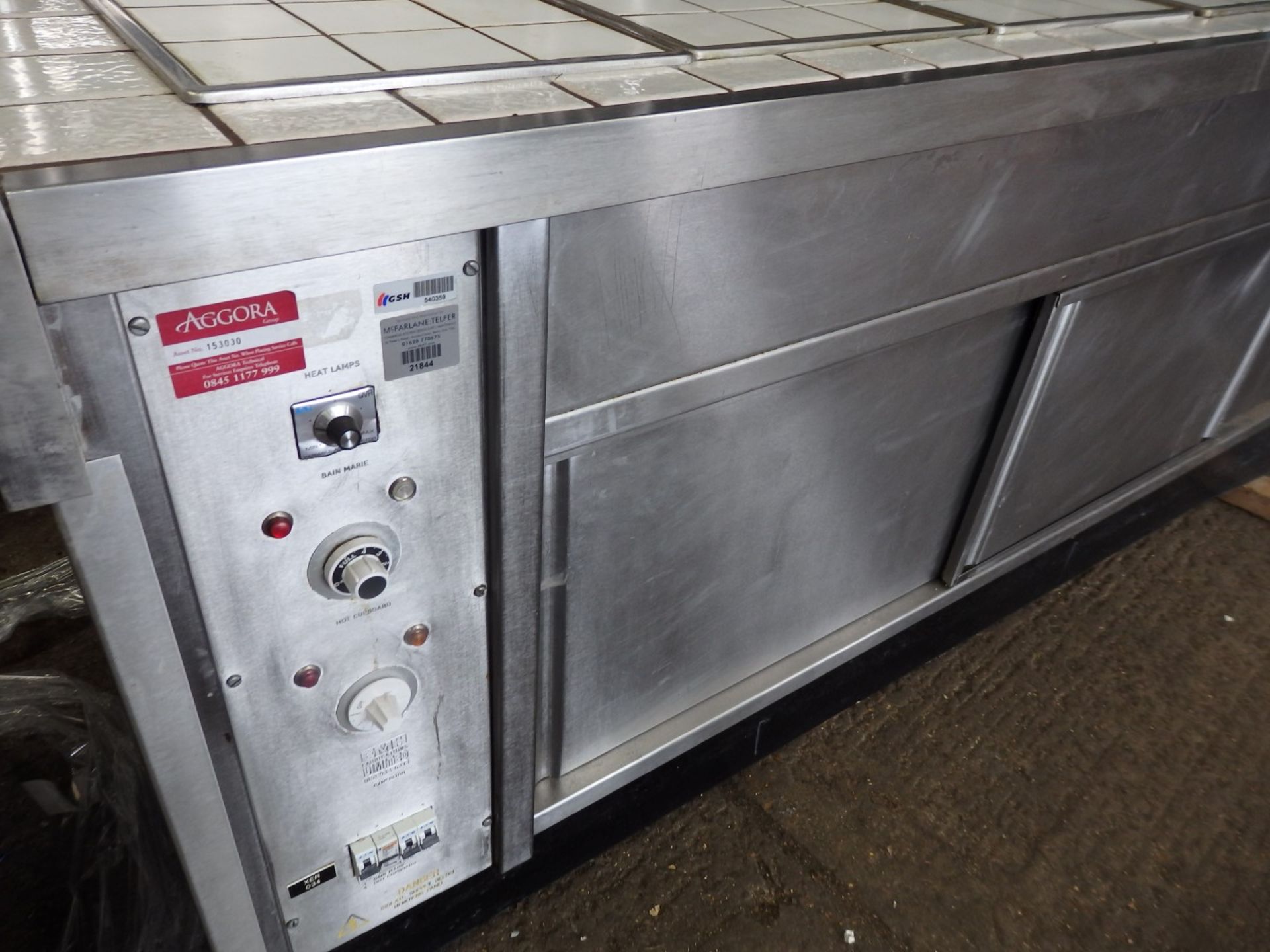 1 x Heated Well Bain Marie Serving Counter - Ideal For Pub Carvery, Canteens, All You Can Eat - Image 12 of 14
