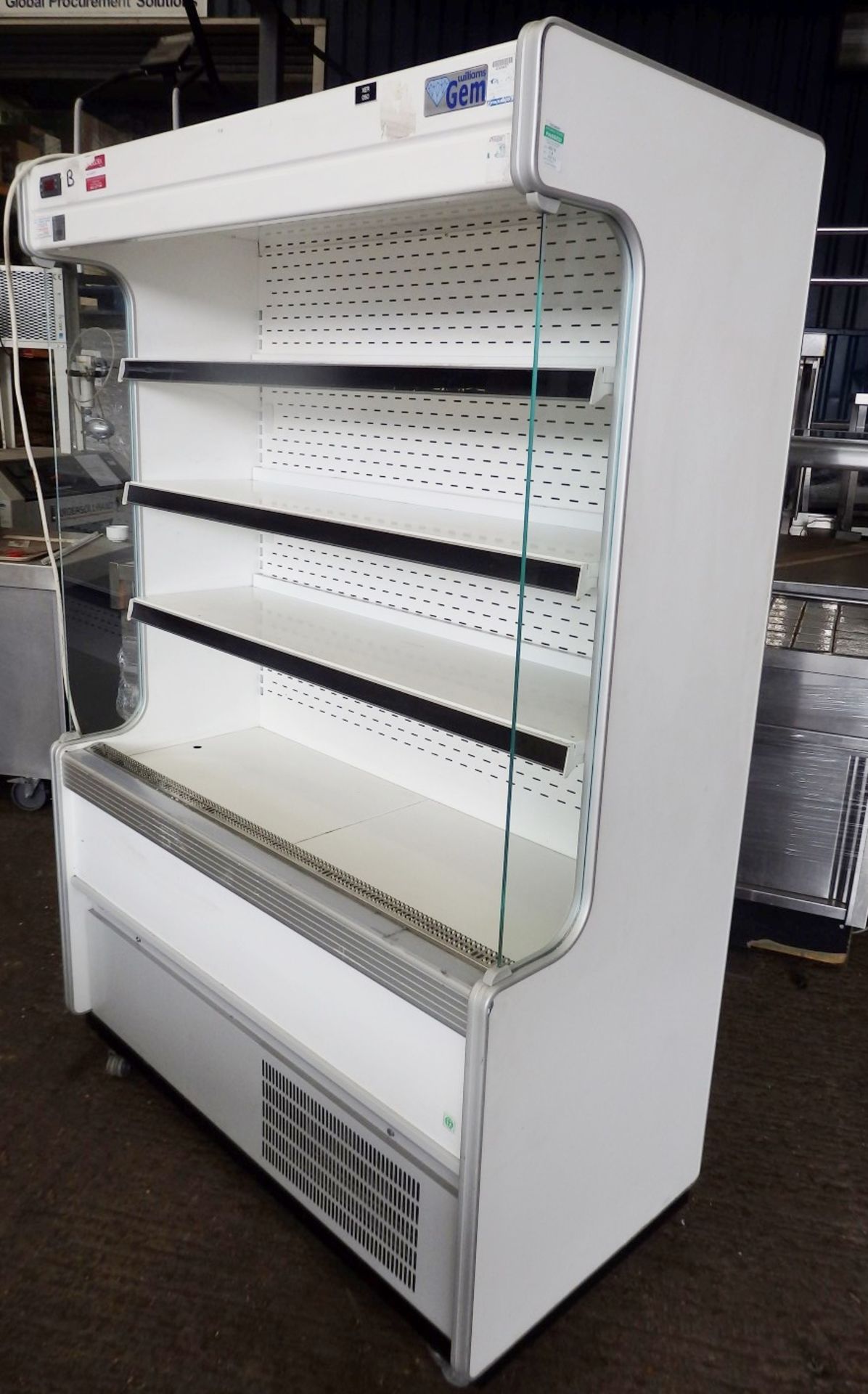 1 x Commercial Williams R125WCN-Q Multideck Display Fridge - Ideal For Sandwhich Shop or Retail - Image 2 of 6