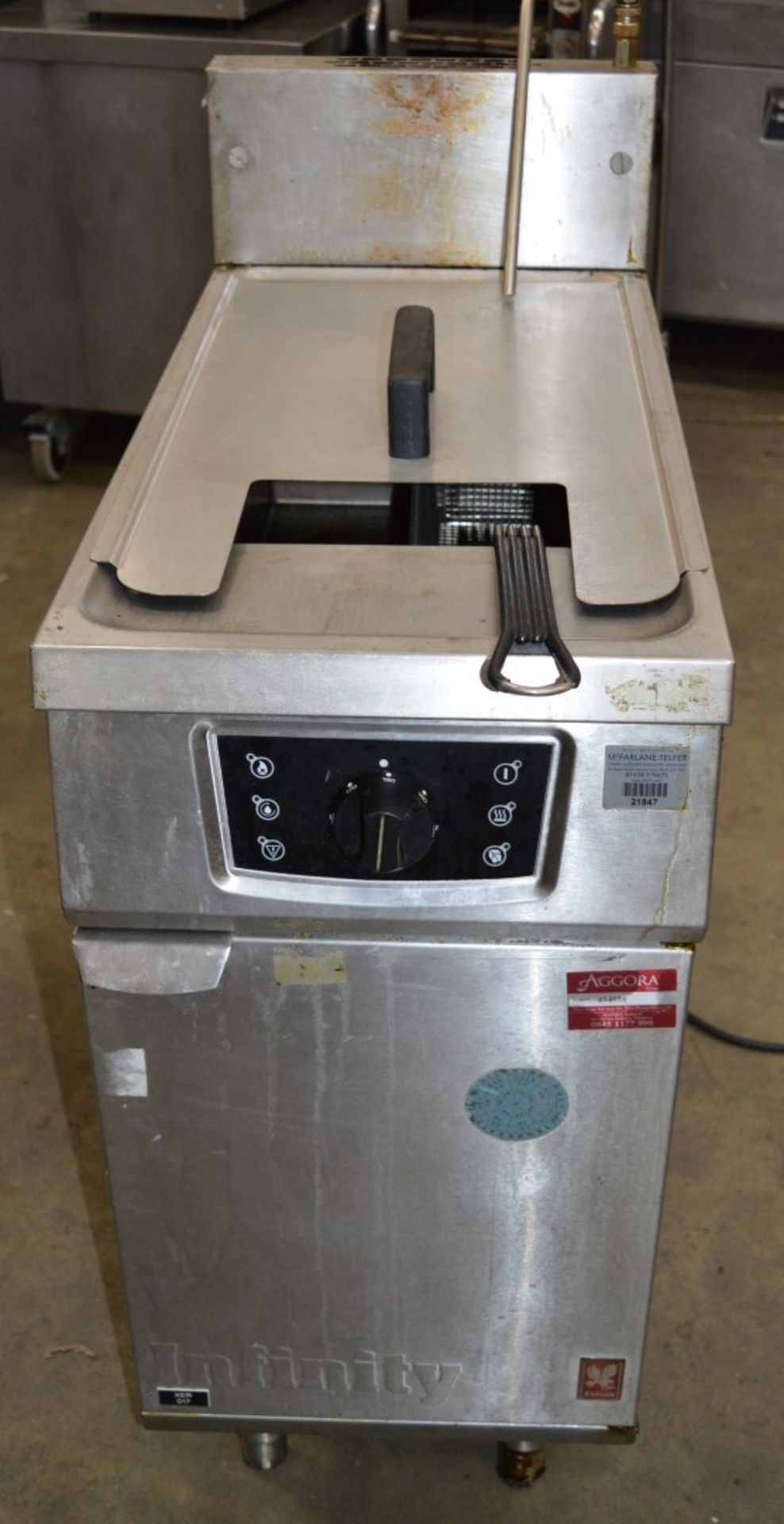 1 x Falcon Infinity Commercial Catering Gas Deep Fat Fryer - Stainless Steel Construction - H161 x - Image 3 of 5