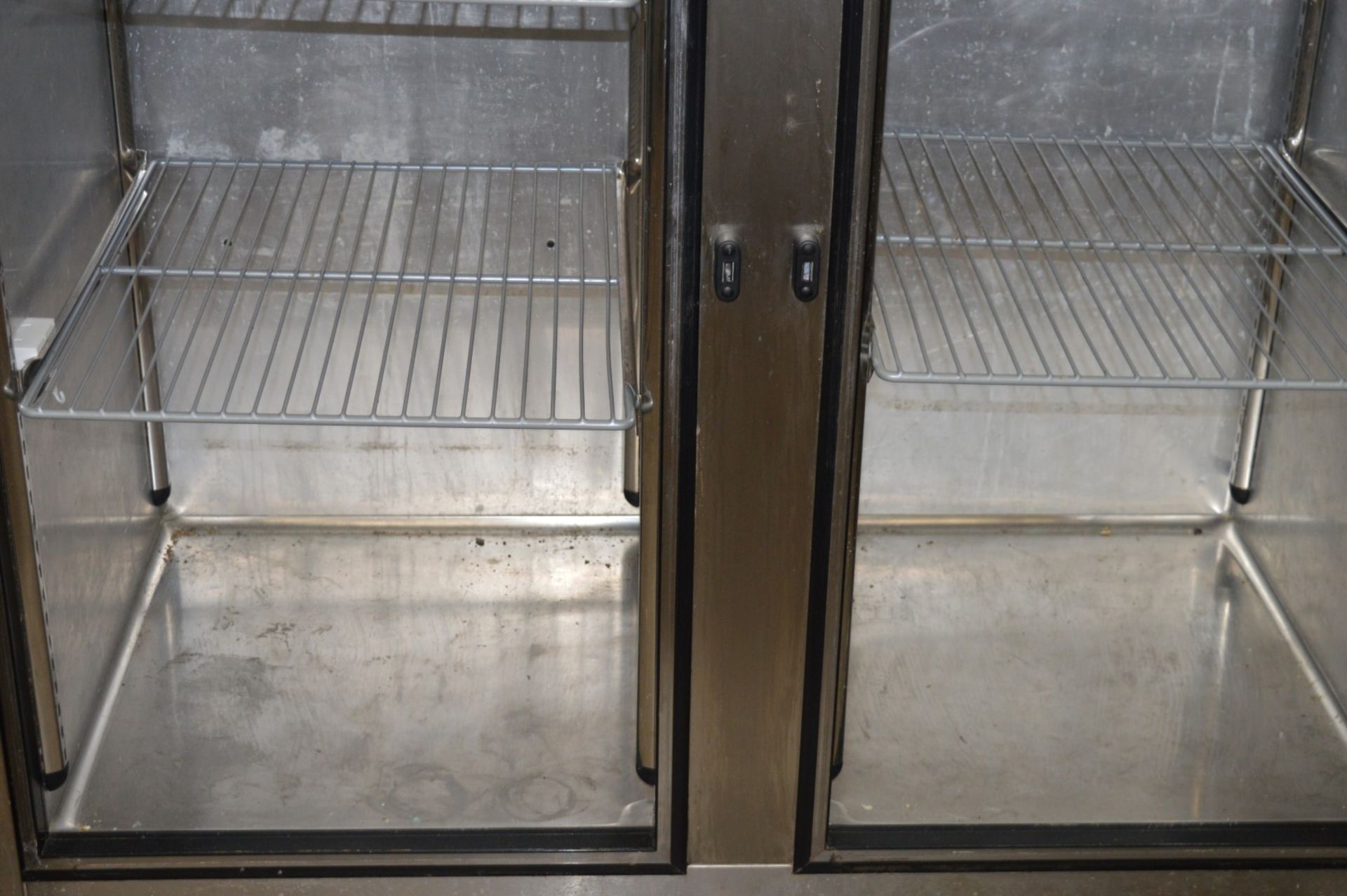 1 x Foster ProG1100H Gastro Pro 1100 Litre Stainless Steal Commercial Refridgerator - Aluminium - Image 5 of 7