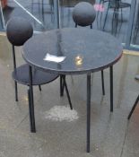 1 x Collection of Outdoor Tables and Chairs - Includes Four Tables and Twelve Chairs -  Ideal For