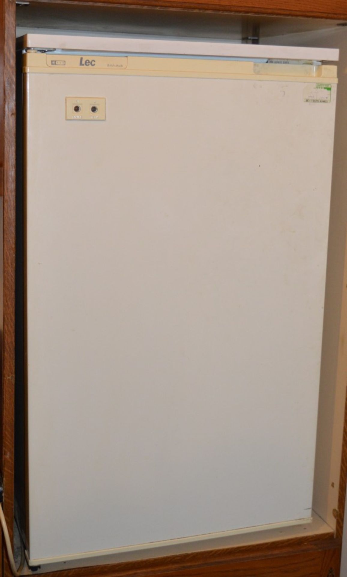 1 x LEC Undercounter Freezer - H83 x W50 x D54 cms - 240v Plug - CL078 - Location: Poulton Le Fylde, - Image 2 of 3