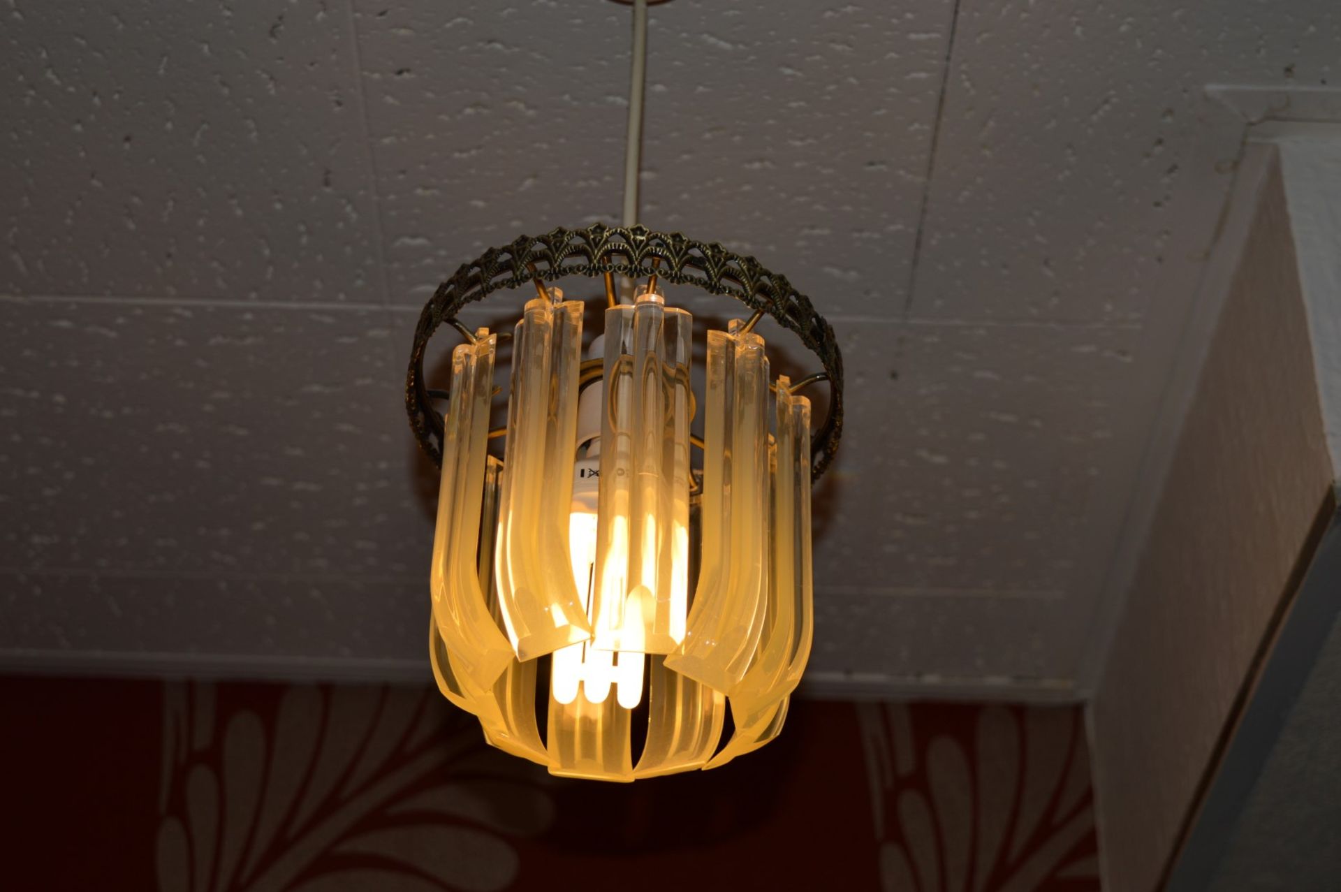 5 x Decorative Ceiling Light Pendants - CL078 - Great Condition - Location: Poulton Le Fylde, - Image 4 of 5