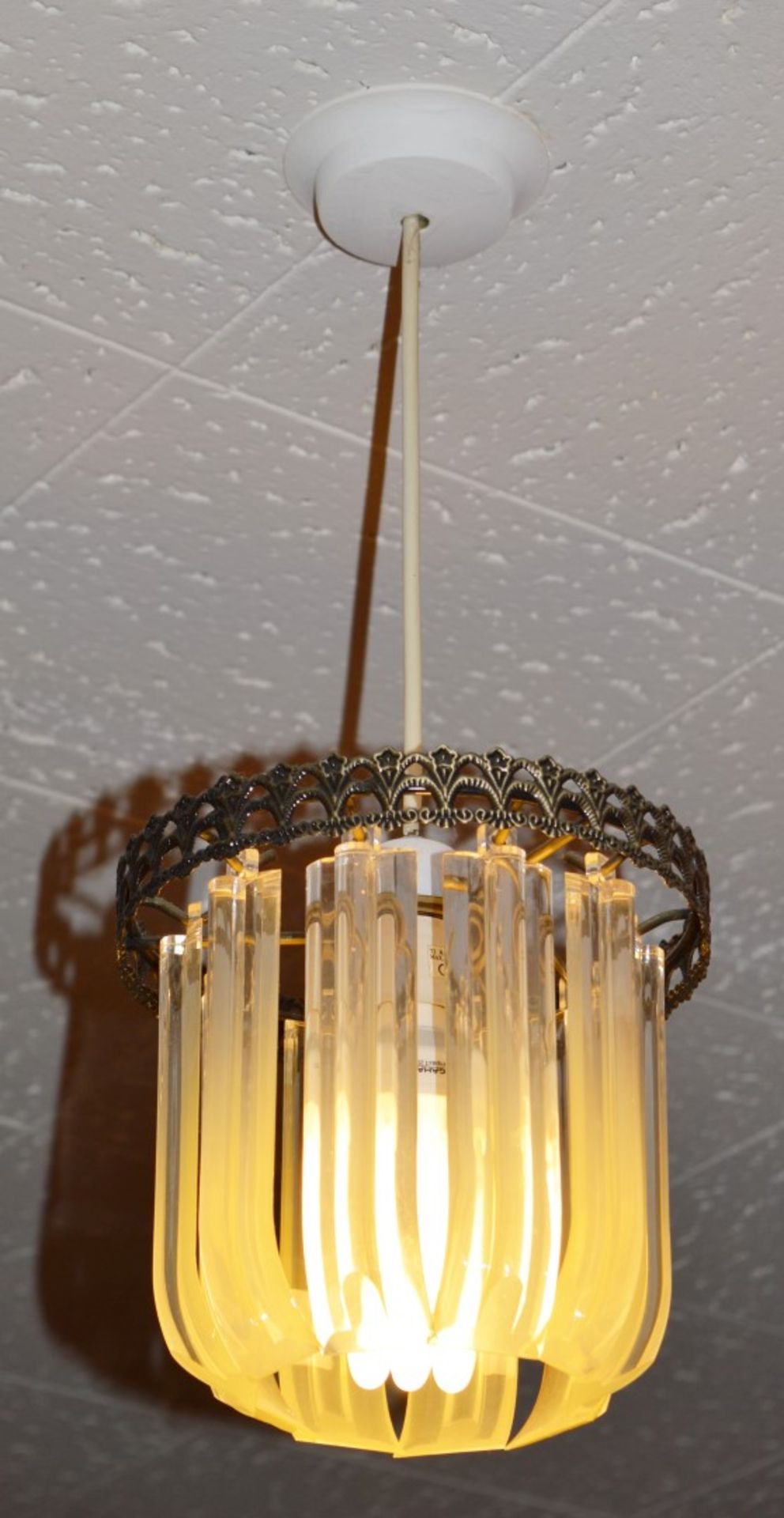 5 x Decorative Ceiling Light Pendants - CL078 - Great Condition - Location: Poulton Le Fylde, - Image 5 of 5