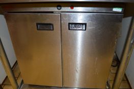1 x Stainless Steel Commercial Plate Warming Cabinet - CL078 - H60 x W66 x D54 cms - 240v Plug -