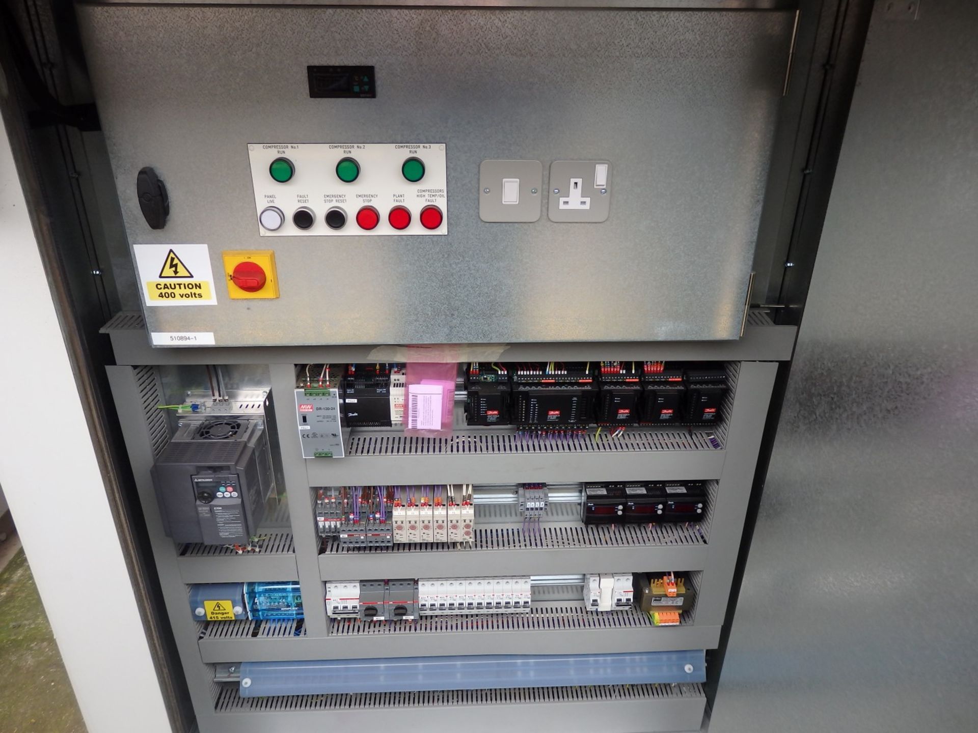 1 x Star 2 Door Refridgeration Unit With Control Panel and Dorin SCC300B Semi-Hermetic Compressors - - Image 4 of 18