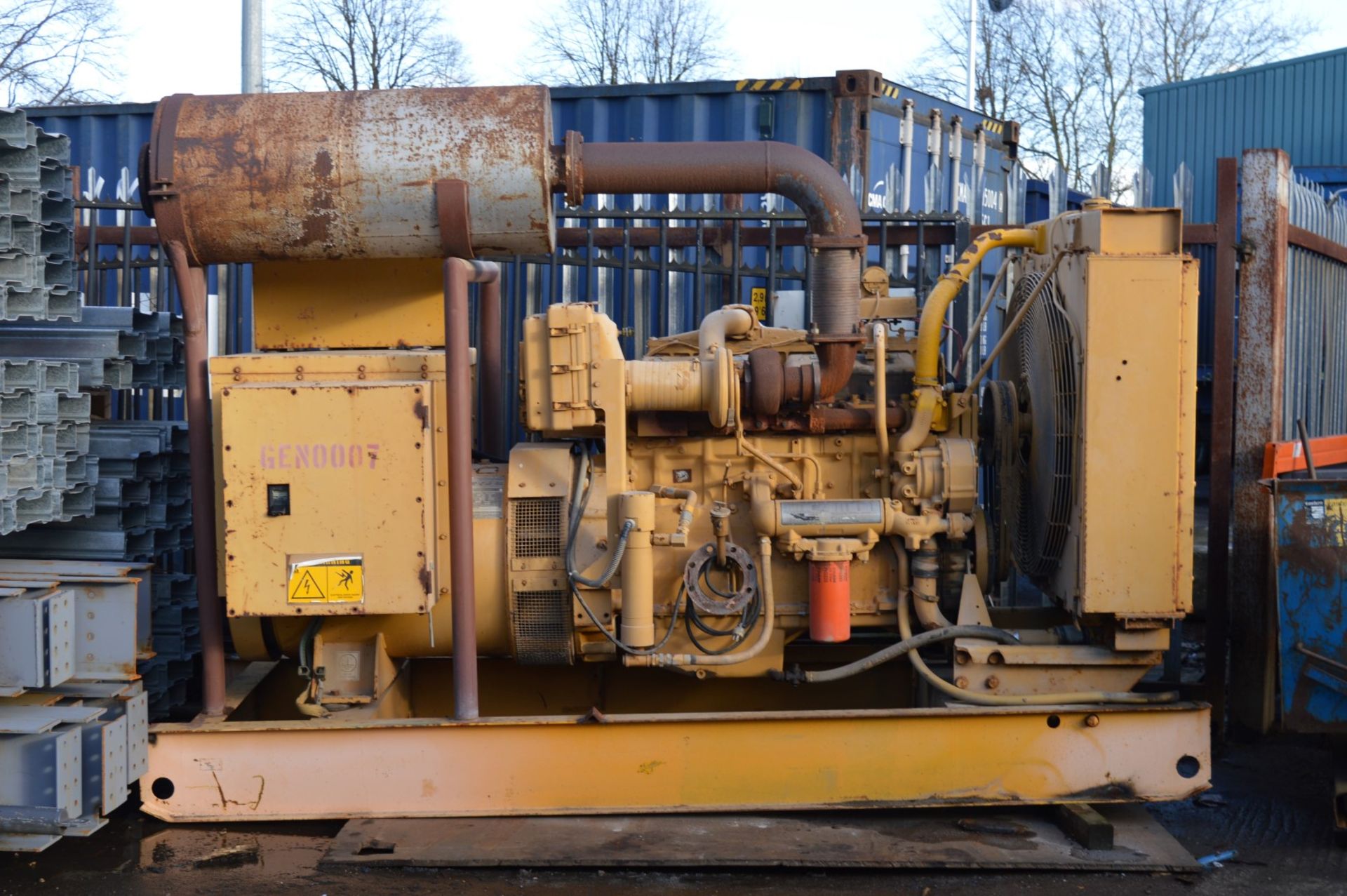 1 x Caterpillar 3400 Generator - 400kva - H225 x W340 x D126 cms - CL57 - Location: Welwyn,