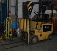 1 x Hyster 1.50 Electric Counter Balance Forklift Truck - 1200kg Lift Capacity - With Charger - Good