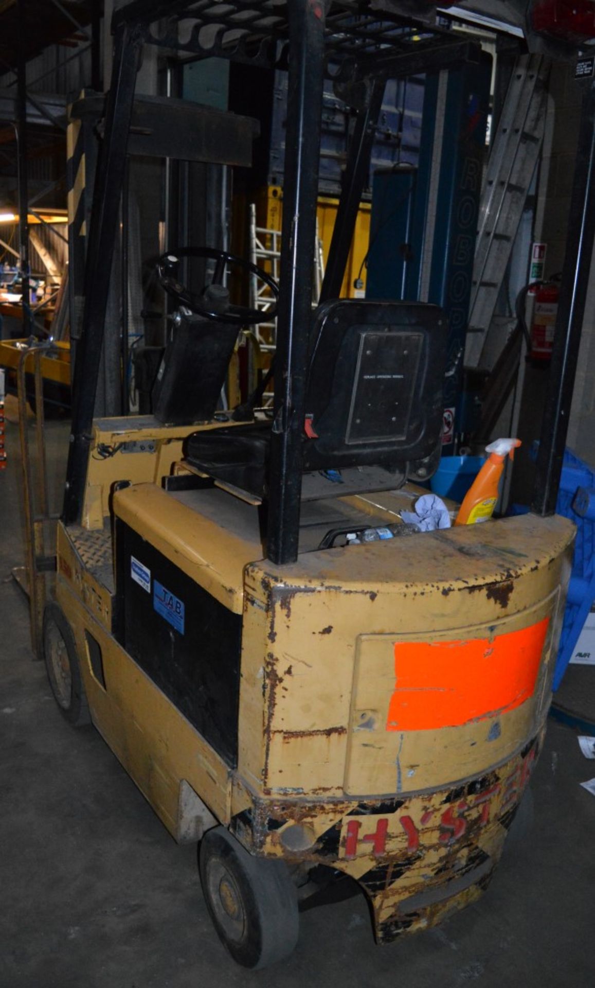 1 x Hyster 1.50 Electric Counter Balance Forklift Truck - 1200kg Lift Capacity - With Charger - Good - Image 13 of 15