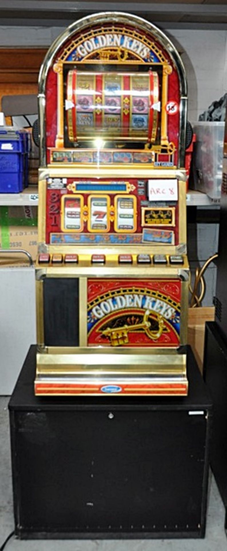 1 x "GOLDEN KEYS" Arcade Fruit Machine - Manufacturer: Barcrest - Pre-Owned In Good Working - Image 2 of 3