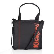 40 x Kickers Shopper Bags - Colour: Black and Red - Ref: 86D - CL008 - Location: Bury BL9 - New
