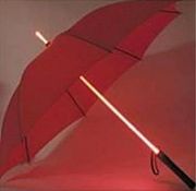 10 x Rain-Glo Illuminated Umbrella - Ideal For Festivals or Camping - Bright LED Light - New and