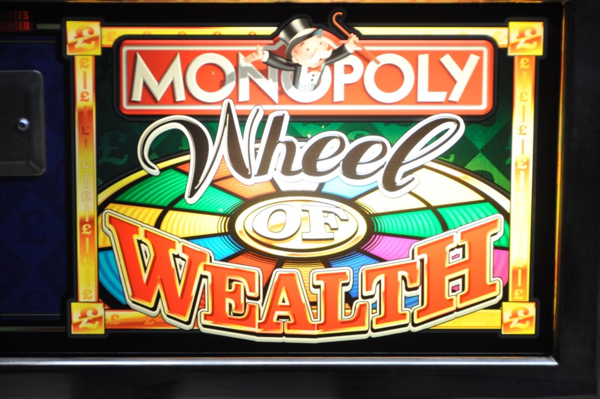 1 x "MONOPOLY: Wheel Of Wealth" Digital Arcade Fruit Machine - Manufacturer: Mozuma Games (2007) - - Image 2 of 3