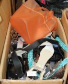 1 x Box Of Assorted Branded / Designer BELTS (Approx. 100 x Items)- Great Selection - CL008 -